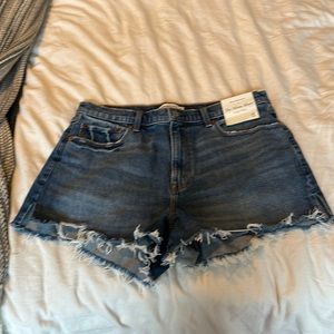 Abercrombie and Fitch Curve Love Jean Shorts